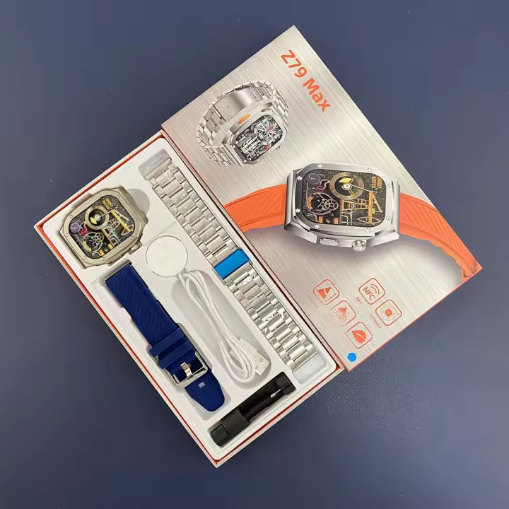 Z79Max reloj inteligente IP68 impermeable súper larga espera doble correa pulsera deportiva al aire libre - 1