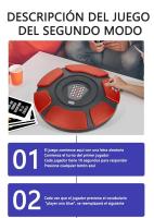 Juego de Palabras Tapple Basta Versión 2.0 Juego de Mesa Rápido de Prensar Letras - details 12