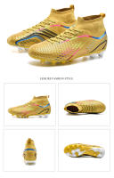 Botas de fútbol de alta calidad para hombre, zapatos de fútbol antideslizantes FG/TF, zapatos de entrenamiento resistentes al desgaste, botines de fútbol al aire libre para niño - details 38
