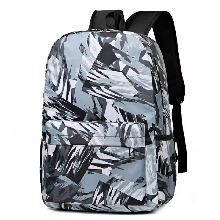 Mochilas estampadas con estampado de Color, mochilas escolares de gran capacidad para estudiantes, mochila de viaje impermeable, mochila de escuela secundaria - 1