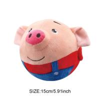 Juguete de peluche para mascotas, pelota de rebote con vibración y música resistente a las mordeduras, masticable, automóvil, para jugar en interiores - details 7