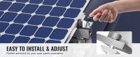 Soportes de montaje para panel solar Z de SucceBuy: ajustables de 35 a 50 mm, livianos para vehículos recreativos y más - details 4