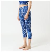 Pantalones De Yoga Con Estampado Para Mujer, Diseño De Cintura Alta Y Tejido Suave Para Una Mayor Comodidad - details 14