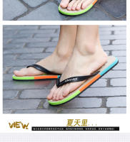 Chanclas de goma para hombre, zapatillas de playa informales al aire libre, sandalias con pasador - details 13