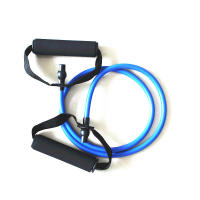 Banderas de Yoga de Resistencia 5 Niveles Agarre Deportivo Elástico Entrenamiento de Músculos para Gimnasio en Casa Tubo de Goma - details 7