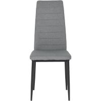 Sillas de Comedor Juego de 4 Sillas de Metal para Cocina, Silla de Mesa Comoda Silla con Asiento Tapizado, Negro - details 113