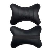 Almohada de Cuello para Coche BUNO Soporte de Cuero PU Almohada de Espalda Universal - details 2
