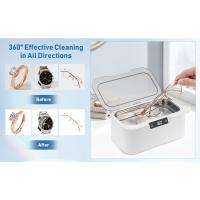 Limpiador ultrasónico para joyería, limpiador de plata de 500ml con soporte para reloj, collar, anillo, gafas, dentadura - details 1