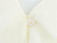OUWU- Camisa De Manga Abombada Con Volantes Y Decoración En Capas Con Cuello En V, Versátil, Dulce, A La Moda, Estilo Europeo, Nueva - details 5