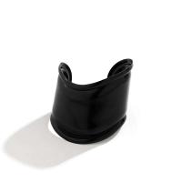 Brazaletes abiertos anchos Punk gitano exagerados para mujer, pulsera de brazo de Metal pesado, brazalete Retro Irregular de tres ondulaciones - details 9