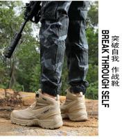 Botas de combate, zapatos de trabajo de seguridad tácticos, botas de motocicleta, zapatos de senderismo al aire libre para hombres - details 17