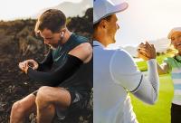 6 unidades de mangas de enfriamiento - Transpirables, Elásticas, Rápido-secado para Deportes y Uso Diario, Tela de Hielo, Ajuste Elástico, Perfectas para Actividades de Verano como Ciclismo y Actividades al Aire Libre, Mangas de Ciclismo | tela - details 0