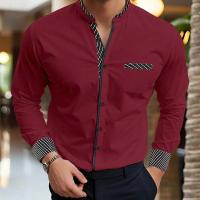 Camisa con estampado 3D para hombre, ropa de oficina de negocios, moda hawaiana, tela informal transpirable, nuevo estilo - details 1