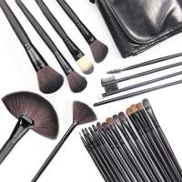 Juego de Pinceles de Maquillaje Profesional de 24 Piezas Pinceles para Base, Polvo de Cara, Rubor, Corrector, Sombras de Ojos - details 2