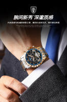 Nuevo reloj mecánico totalmente automático para hombre de la marca suiza, reloj luminoso impermeable. - details 13