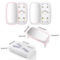 Lámpara UV LED para Secar Esmalte Mini Luz de Curing de Resina Configuración de Temporizadores de 2 - details 1