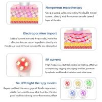 Dispositivo de Estiramiento Facial LED por radiofrecuencia RF, electroporación, microcorriente, cuidado de la belleza de la piel, masajeador reafirmante Facial, antienvejecimiento - details 4