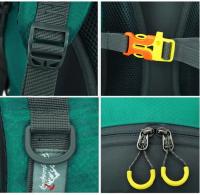 Mochila deportiva de gran capacidad para hombres y mujeres, bolsa impermeable para montañismo y senderismo al aire libre - details 18