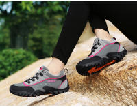Zapatos de senderismo de marca para mujer, zapatillas deportivas de montaña antideslizantes impermeables para exteriores, cómodas zapatillas de senderismo y escalada - details 15