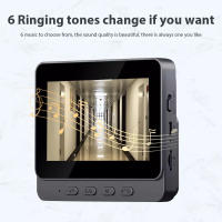 Camara De Video WiFi Puerta Inteligente Tuya Con Detección De Movimiento PIR Alarma IR Cámara HD Wireless Intercomunicador De Seguridad Para Hogar - details 3