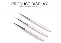 Pincel de Línea de Gel KADS para Arte de Uñas 100% Kolinsky Sable Estilo Francés con Rayas Delgadas Cepillo de Uñas con Tapa para DIY Dibujo Pincel de Pintura - details 8