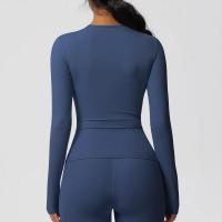 Camisetas de Entrenamiento Sin Costuras para Mujer Ropa Deportiva de Yoga de Manga Larga - details 13