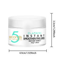 Crema facial para eliminar arrugas en 5 segundos, suaviza las arrugas, reafirmante facial, antienvejecimiento, hidratante, elimina el cuidado de la piel Fineline - details 7
