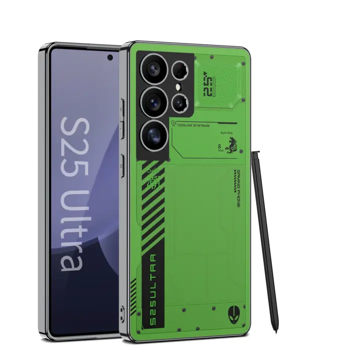 Adecuado para Samsung Galaxy S25, S24 y S23 Fundas de borde suave súper a prueba de golpes - 1