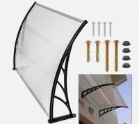 Toldo para puerta, refugio de lluvia frontal y trasero, cubierta de techo para Patio, 150 cm - details 0