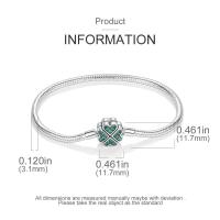 Pulsera De Plata Esmaltada Con Botella De Perfume Cadena De Serpiente Ajustable Para Mujer Joyería Fina DIY Regalo Con Encantos - details 14