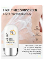 MSLAM-crema solar blanqueadora, protector solar para el cuerpo y la cara, crema protectora para la piel, antienvejecimiento, control de aceite, hidratante SPF 50 - details 7