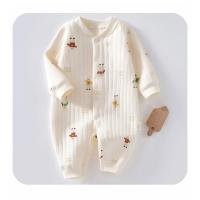 Mono de algodón de 3 capas para recién nacido, pelele de dibujos animados de oso y conejito para bebé, traje para niño pequeño, mono infantil, ropa para niño y niña - details 13