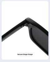 Gafas de sol cuadradas clásicas retro para mujer y hombre, gafas de sol con montura vintage de marca de lujo a la moda, gafas de sol modernas para mujer y hombre UV400 - details 9