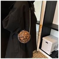 Bolso cruzado con estampado de leopardo para mujer, bolsa pequeña y redonda con cadena, a la moda, novedad de 2024 - details 20