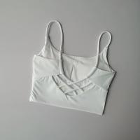 Sujetador deportivo transpirable para mujer, Top deportivo de realce, Sujetador deportivo con almohadilla cruzada en la espalda, ropa interior para Yoga, Tops deportivos para correr, chaleco, ropa de gimnasio - details 3
