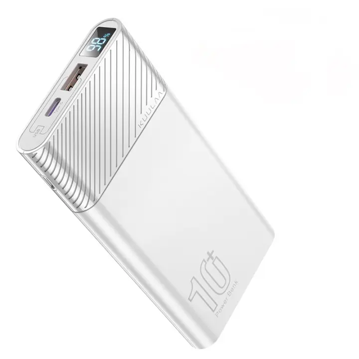 Carga rápida pd18W para móvil, pantalla LED LCD ligera de 10000 mAh - 1
