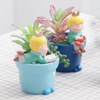 Maceta de resina para plantas suculentas, adorno de jardín de hadas, figuritas decorativas, Decoración de mesa para el hogar - details 10