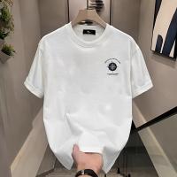 Camiseta Casual de Algodón Cinturo Talla Grande, 100% Algodón, Estampado Geométrico, Cuello Redondo, Manga Corta Moda para Adolescentes y Jóvenes - details 4