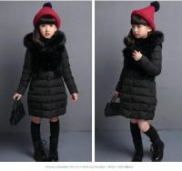 2025 Otoño/Invierno abrigo cálido de invierno para niñas de pelo largo para niñas de 4 a 13 años abrigo para adolescentes niños de nieve - details 9