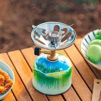 Estufa de Gas para acampar al aire libre, quemador de Gas plegable ultraligero para senderismo, Picnic, suministros para equipos de acampada - details 7
