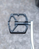 ROCKBROS-pedales de bicicleta ultraligeros, rodamientos de sellado, aleación de aluminio, para carretera, plataforma plana, accesorios para piezas de bicicleta - details 12