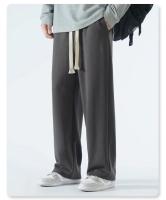 Pantalones Casuales para Hombres Pierna Ancha, Recto, Algodón 65% Pantalones de Sudor para Exteriores de Alta Calidad y Suavidad - details 12
