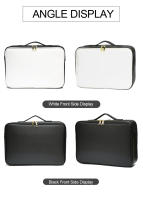 Neceser profesional de gran capacidad para mujer, bolsa de viaje, estuche de maquillaje - details 11