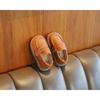 Zapatos de cuero para niños pequeños, zapatos planos de fiesta para boda con gancho y bucle, fáciles de usar, mocasines suaves para niños, tendencia clásica suave, 2025 - details 24