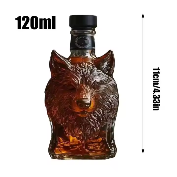 Vaso de restaurante Single Eagle, sala de estar, bar, decoración del hogar, divertida botella de whisky para hombre, regalo para papá y marido - 1
