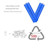 Batería de litio recargable de Punta puntiaguda, 18650, 3,7 V, 1200mah, 4 baterías li-po para linterna, capacidad Real - details 1