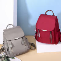 Mochila Oxford de moda para mujer, bolso de hombro impermeable, informal, de gran capacidad, para ir de compras, de viaje, escolar - details 14