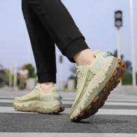 Zapatillas para correr de rebote transpirables para hombre, zapatillas antideslizantes con amortiguación para exteriores, zapatillas para correr con parte inferior gruesa, zapatillas para parejas - details 13