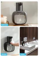 Nuevo Dispensador automático de jabón montado en la pared, lavadora de manos inteligente de espuma, Sensor de inducción de baño líquido recargable de 500ml - details 9