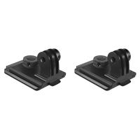 Adaptador de Base de montaje fijo de casco de aleación de aluminio para cámara de acción Gopro 11 10 9 8, 2 unidades - details 0